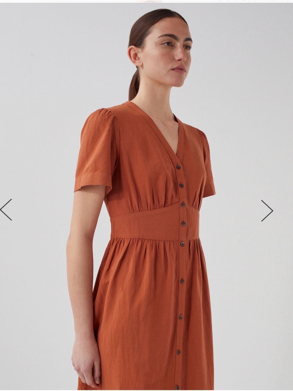 Comptoir des Cotonniers x Uniqlo Linen Blend Dress